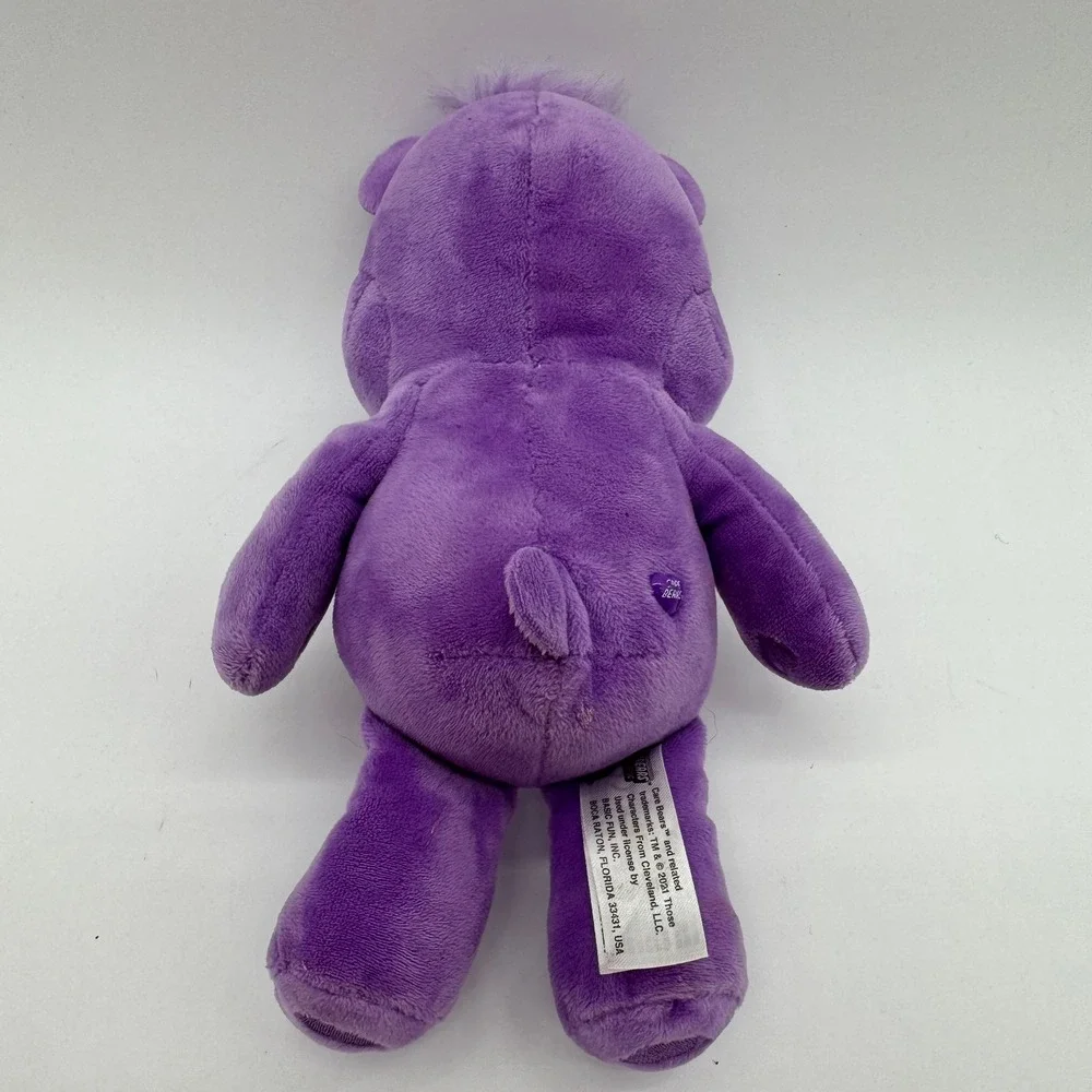 Care Bears Cheer Bear Wink Purple Plush Stuffed Animal Unlock The Magic 10